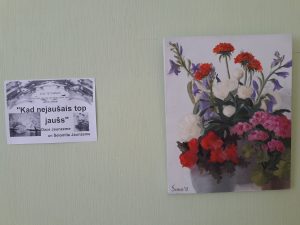 GLEZNU IZSTĀDE “KAD NEJAUŠAIS TOP JAUŠS”