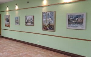 Gleznu izstāde “Ziemas noskaņās”