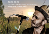 Koncerts un ugunskura kurināšana