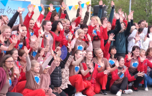 Maija svētki un Rumbas pagasta “Buras” izgatavošana